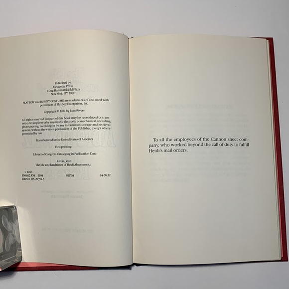 The Life And Hard Times of Heidi Abromowitz By Joan Rivers 1984 First Printing - Picture 8 of 12